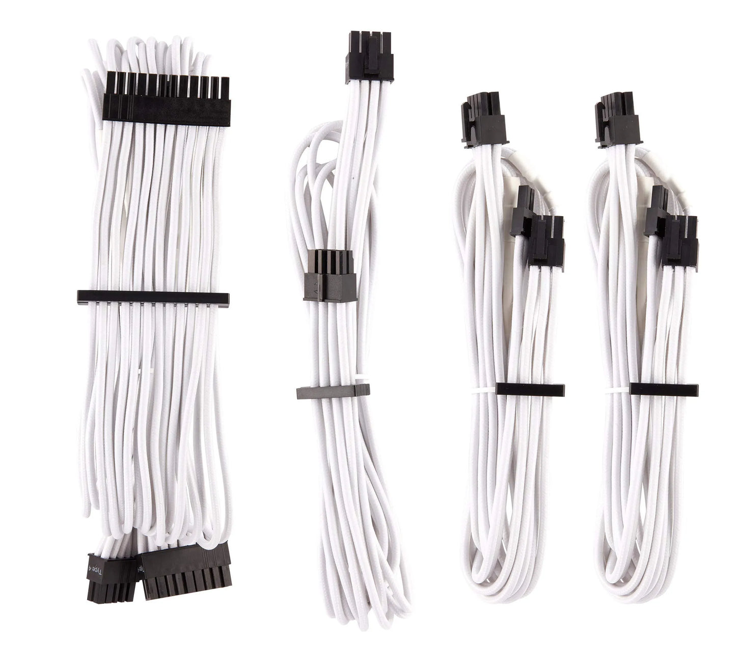CORSAIR Premium Individually Sleeved PSU Cable Kit Pro (40 Series) - White