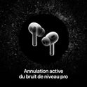Apple AirPods Pro (2nd Generation) with USB-C – Wireless Bluetooth Earbuds with Up to 2X Active Noise Cancellation, Adaptive Audio, Transparency Mode, Personalized Spatial Audio