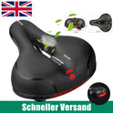 Comfort Gel Bicycle Saddle – Wide Bike Seat with Dual Suspension & Memory Foam