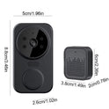 Wifi Smart Video Doorbell Camera Night Vision Smart Visual Doorbell Wireless Visual Intercom Doorbell Surveillance Home Security