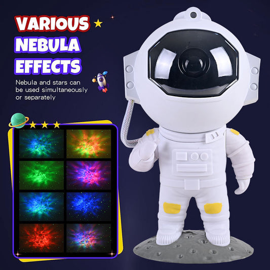 Astronaut Galaxy Star Projector – Starry Sky Night Light