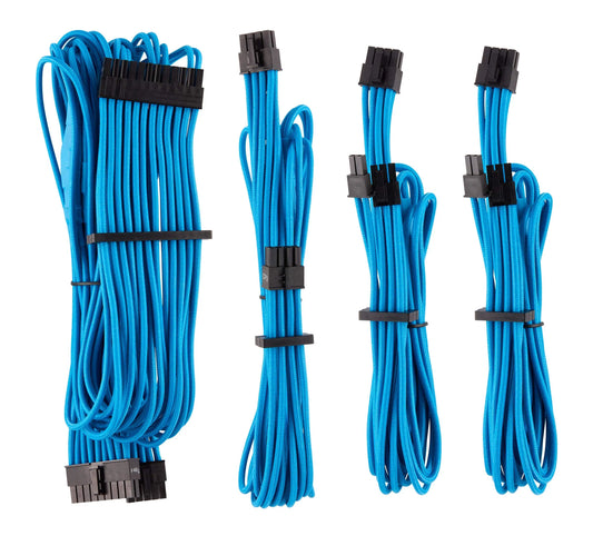 CORSAIR Premium Individually Sleeved PSU Cable Kit Pro - Blue