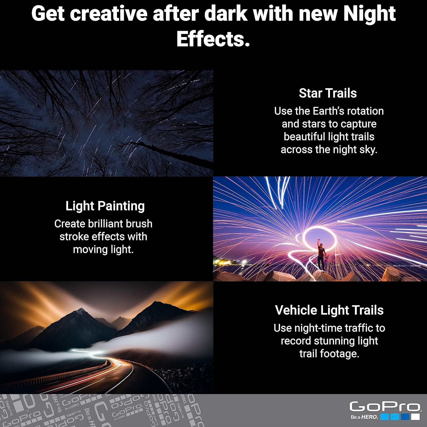 GoPro HERO11 Black Action Camera – Waterproof, 5.3K60 Ultra HD Video, 27MP Photos, 1/1.9" Image Sensor, HyperSmooth Stabilization, Live Streaming, Webcam – E-Commerce Packaging