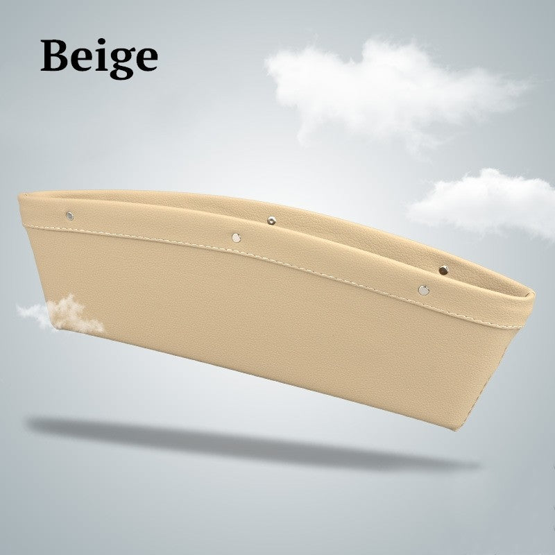 Car Organizer Box – PU Leather Seat Gap Storage Bag