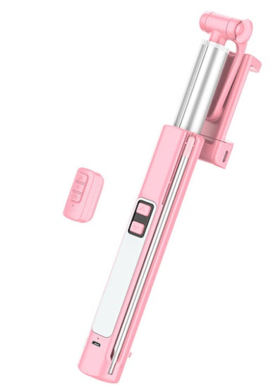 360° Fill Light Selfie Stick with Bluetooth Remote & Tripod