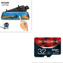 Front & Rear Dual Recording Dash Cam – Rear View Mirror Camera
