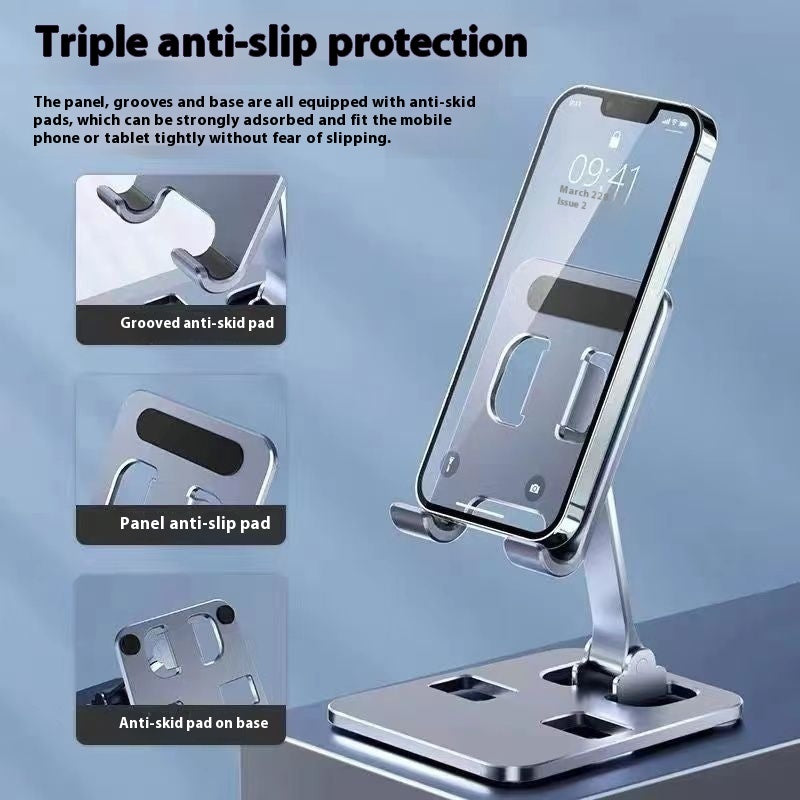 Desktop Folding Multi-Angle Alloy Phone Holder