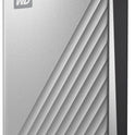Western Digital 4TB My Passport Ultra for Mac – Silver Portable External Hard Drive, USB-C & USB 3.1 Compatible, Backup Software Included – WDBPMV0040BSL-WESN