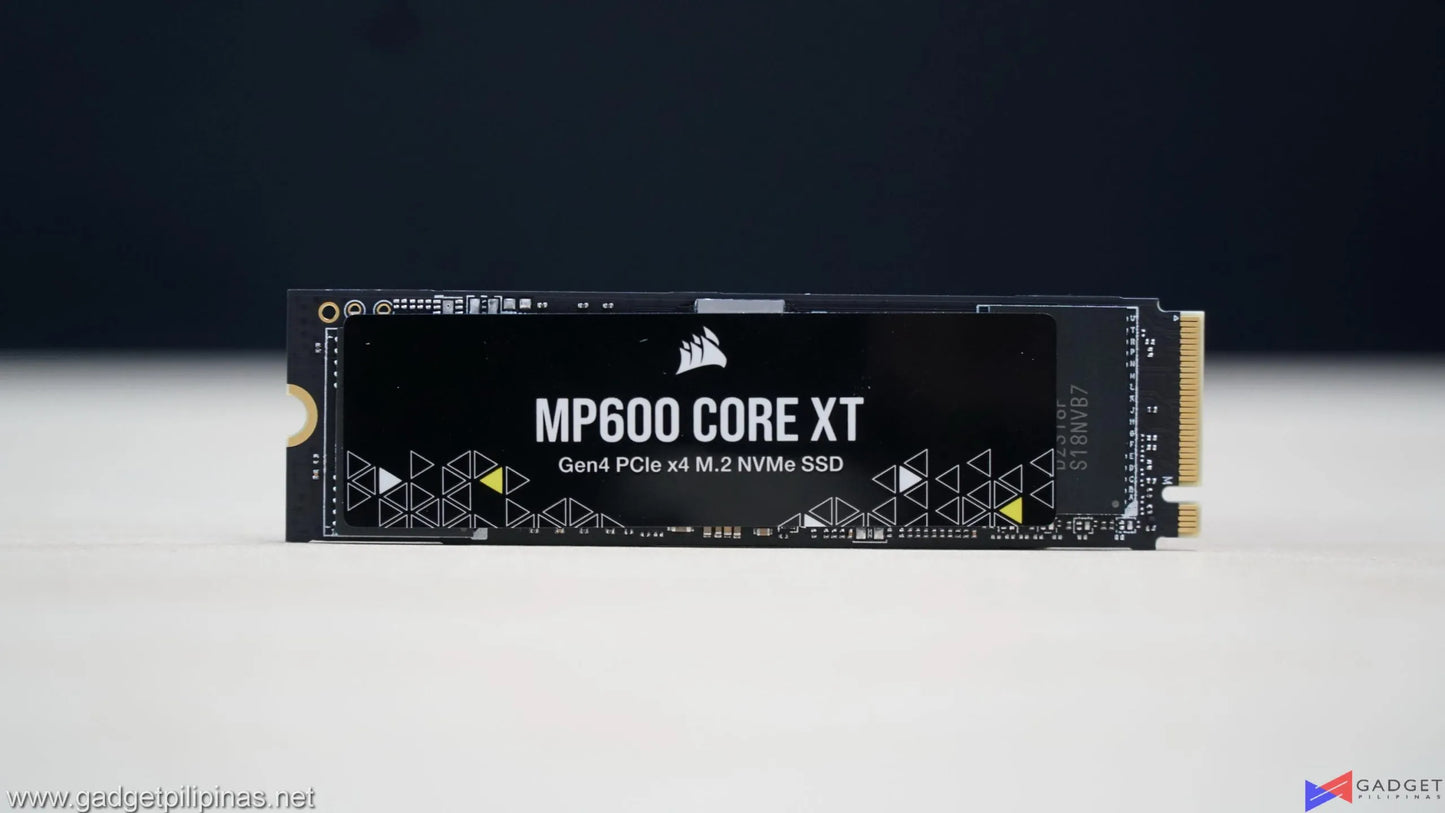 4TB CORSAIR CORE XT MP600 NVMe PCIe M.2 SSD (up to 5000 MB/R, 4400 MB/W)