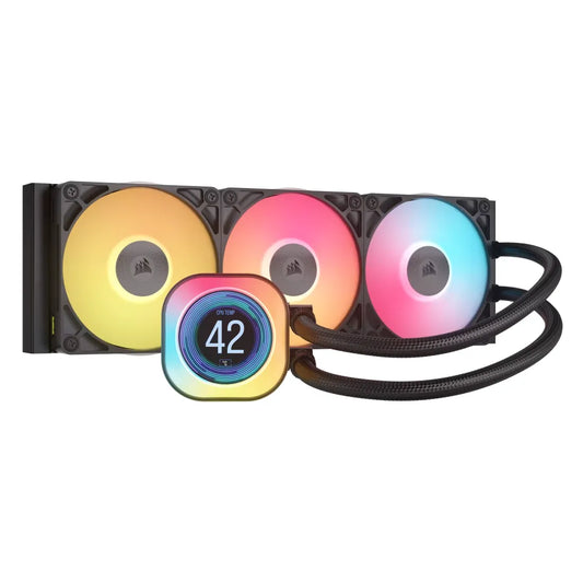 CORSAIR ICUE LINK TITAN 240 RX LCD RGB HIGH PERFORMANCE CPU COOLER (250W TDP)