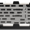 Akko 5075B Plus 75% Mechanical Gaming Keyboard Black & Silver ISO-UK Hot Swap Side LED RGB Multi-Modes 2.4GHz /USB Type-C/BT 5.0