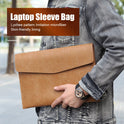 Premium PU Leather Sleeve Case for MacBook & iPad