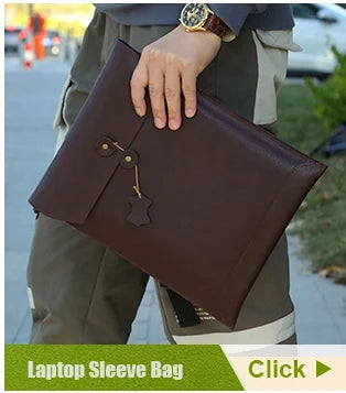 Premium PU Leather Sleeve Case for MacBook & iPad
