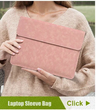 Premium PU Leather Sleeve Case for MacBook & iPad