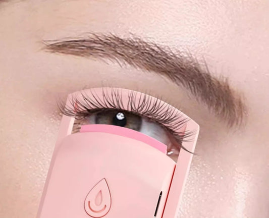 Electric Eyelash Curler – Heated Perming Tool for Long-Lasting Curls | Wide-Angle Clip & Fast Heating