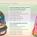Eryone New Rainbow PLA Filament Multicolor Perfect Spooled 1.75mm 1KG Texture For 3d Printer High Quality Fast Shipping