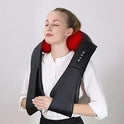 Electric Shiatsu Back, Neck & Shoulder Massager with Heat – Car & Home Use