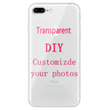 Custom Transparent Phone Case for iPhone | DIY Design