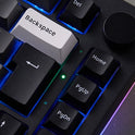 Akko 5075B Plus 75% Mechanical Gaming Keyboard Black & Silver ISO-UK Hot Swap Side LED RGB Multi-Modes 2.4GHz /USB Type-C/BT 5.0