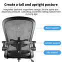 Ergonomic Office Chair with Lumbar Support – Adjustable Swivel Desk Chair