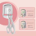 Electric Eyelash Curler – Heated Perming Tool for Long-Lasting Curls | Wide-Angle Clip & Fast Heating