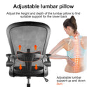 Ergonomic Office Chair with Lumbar Support – Adjustable Swivel Desk Chair