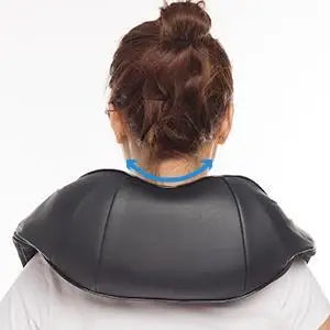 Electric Shiatsu Back, Neck & Shoulder Massager with Heat – Car & Home Use