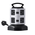 Vertical Power Strip Tower – 7/11/15 Outlets with USB & Surge Protection