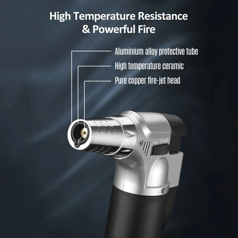 Blow Torch Lighter – Refillable Butane Gas Micro Welding & Soldering Tool