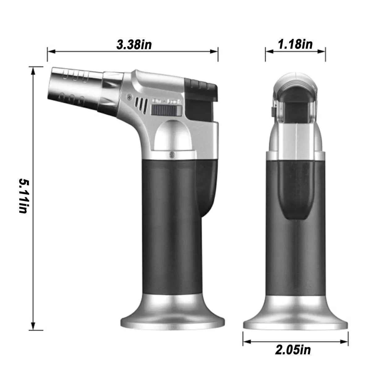 Blow Torch Lighter – Refillable Butane Gas Micro Welding & Soldering Tool