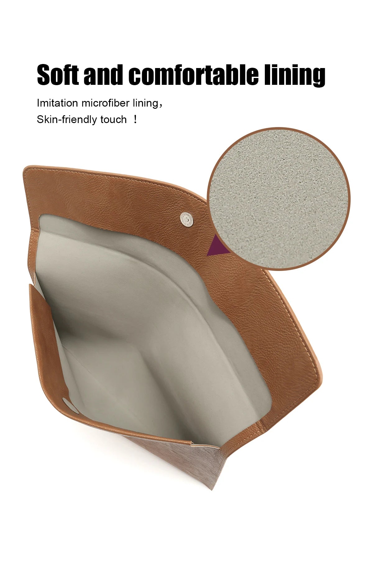 Premium PU Leather Sleeve Case for MacBook & iPad