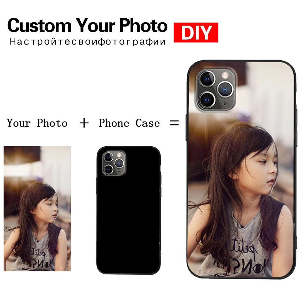 Custom Transparent Phone Case for iPhone | DIY Design