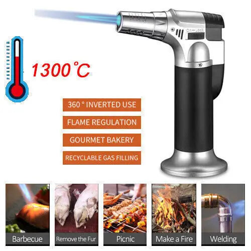 Blow Torch Lighter – Refillable Butane Gas Micro Welding & Soldering Tool