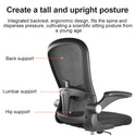 Ergonomic Office Chair with Lumbar Support – Adjustable Swivel Desk Chair