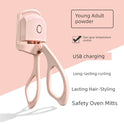 Electric Eyelash Curler – Heated Perming Tool for Long-Lasting Curls | Wide-Angle Clip & Fast Heating