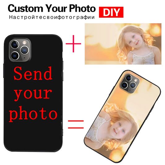 Custom Transparent Phone Case for iPhone | DIY Design