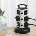 Vertical Power Strip Tower – 7/11/15 Outlets with USB & Surge Protection