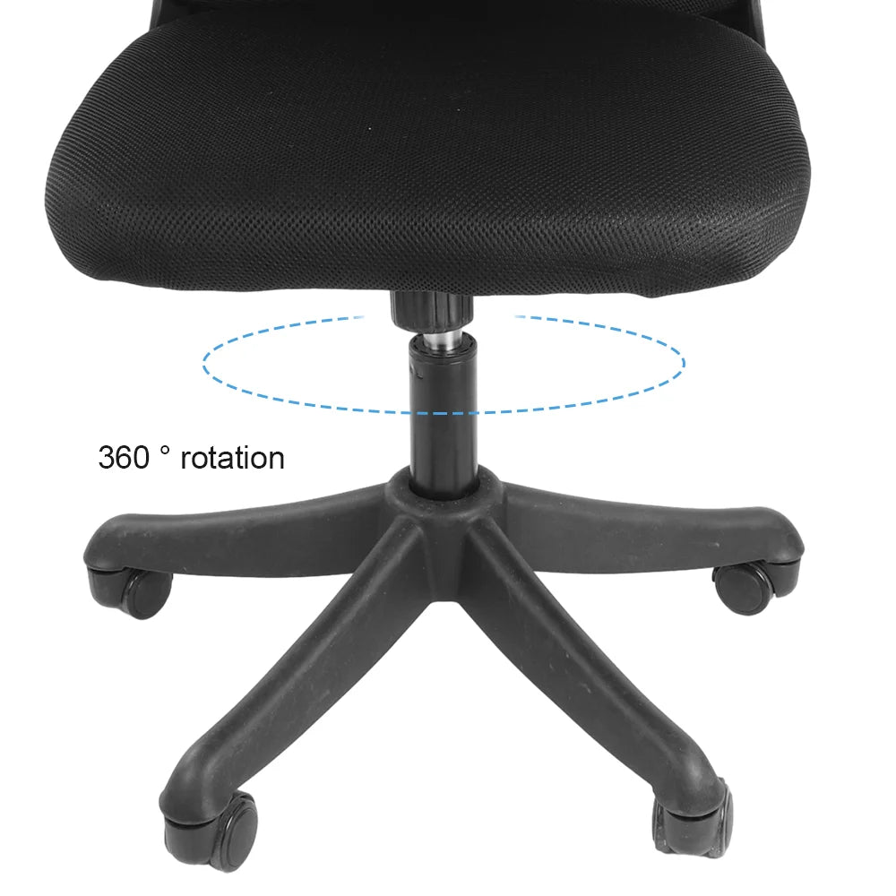 Ergonomic Office Chair with Lumbar Support – Adjustable Swivel Desk Chair