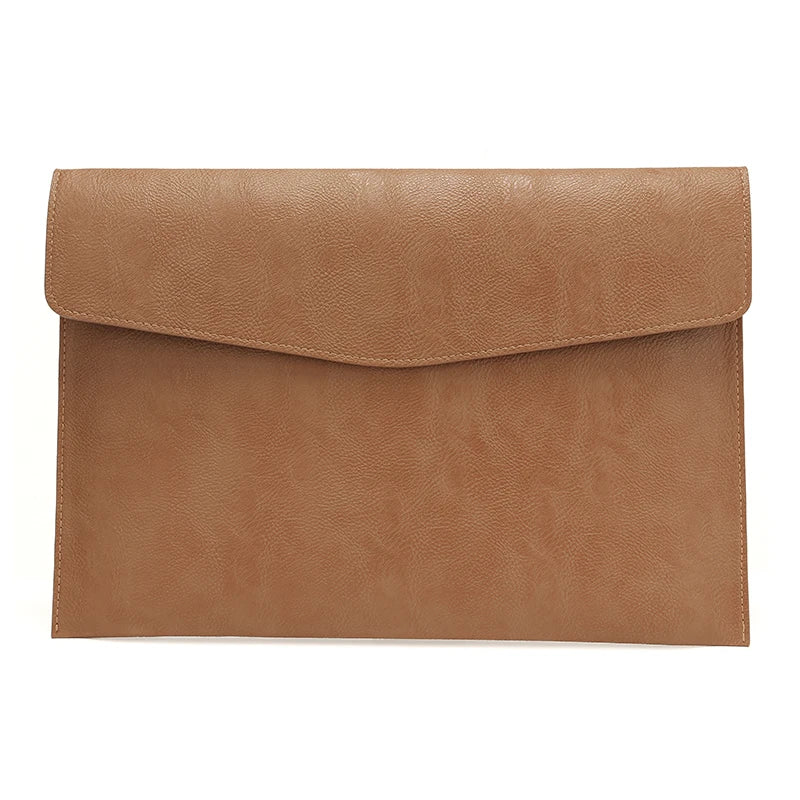 Premium PU Leather Sleeve Case for MacBook & iPad