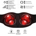 Electric Shiatsu Back, Neck & Shoulder Massager with Heat – Car & Home Use