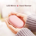 2-in-1 Rechargeable Hand Warmer & Power Bank – Stay Warm & Stay Charged!