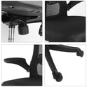 Ergonomic Office Chair with Lumbar Support – Adjustable Swivel Desk Chair