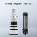 K&F Concept 64” Carbon Fiber Camera Tripod | Lightweight & Travel-Friendly