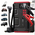 2025 New Car Jump Starter with Air Compressor – 5000A Peak & 150PSI Digital Tire Inflator