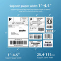 VRETTI 420B Wireless Bluetooth 4x6 Inch Thermal Shipping Label Printer