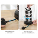 Vertical Power Strip Tower – 7/11/15 Outlets with USB & Surge Protection