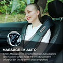 Electric Shiatsu Back, Neck & Shoulder Massager with Heat – Car & Home Use