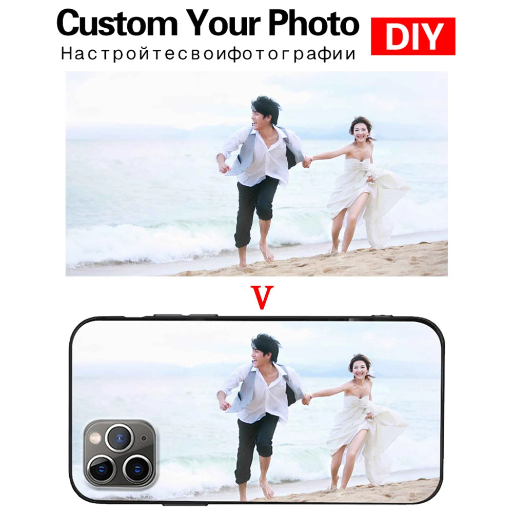 Custom Transparent Phone Case for iPhone | DIY Design