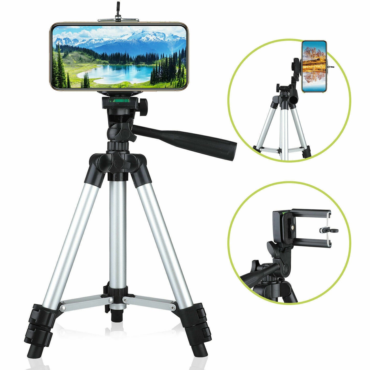 Professional Camera Tripod Stand – Portable & Versatile for Smartphones & Cameras
