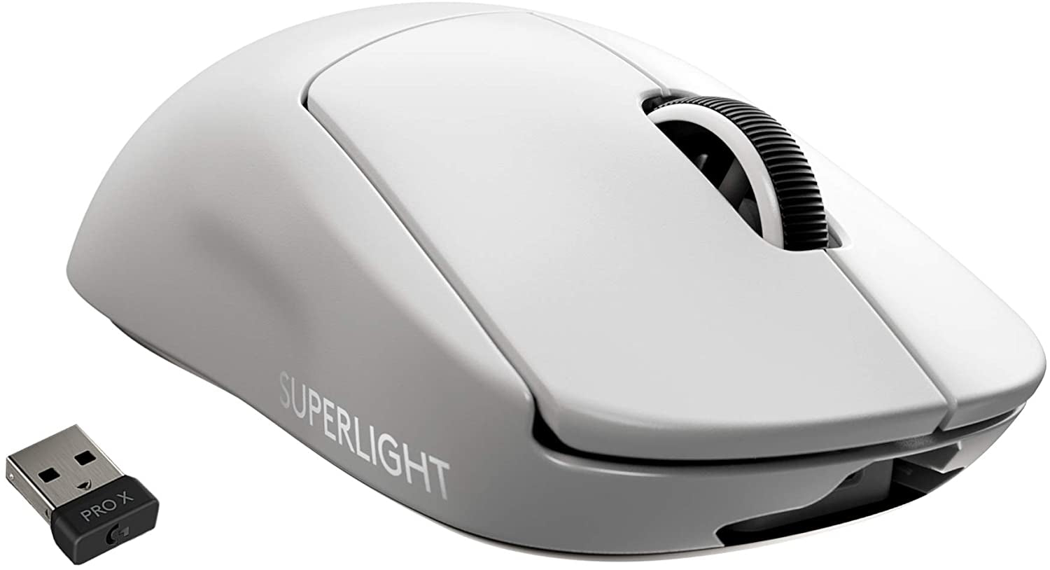 PRO X SUPERLIGHT Wireless Gaming Mouse, Ultra-Lightweight, HERO 25K Sensor, 25,600 DPI, 5 Programmable Buttons, Long Battery Life, Compatible with PC / Mac - Black